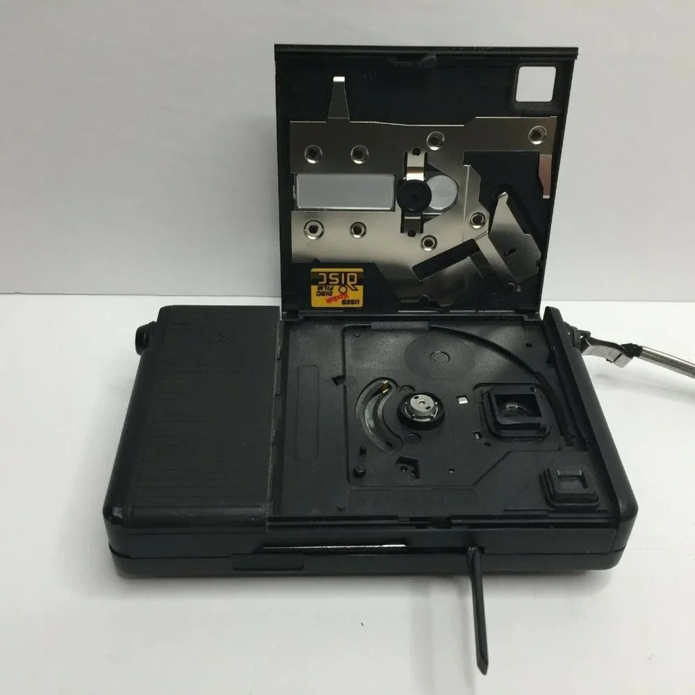 Vintage Kodak 4100 Disc Camera Photography With Neck Strap